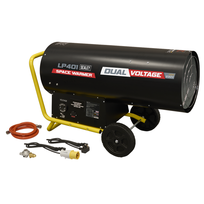 Dual Voltage Space Warmer® Propane Heater 210,000-400,000Btu/hr | LP401