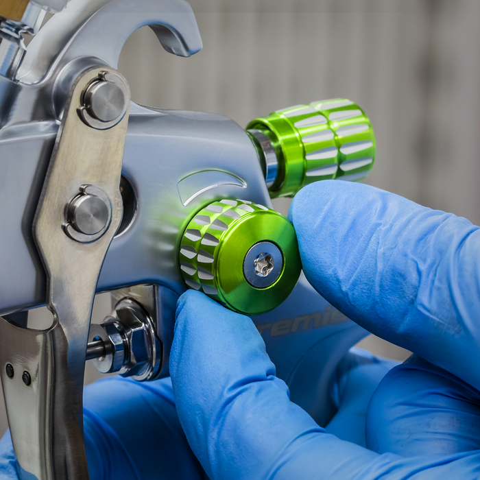 Premier Professional LVLP Gravity Feed Spray Gun 1.4mm Set-Up | LVLP01