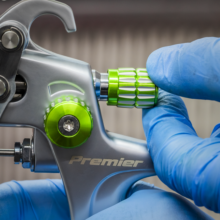 Premier Professional LVLP Gravity Feed Spray Gun 1.4mm Set-Up | LVLP01
