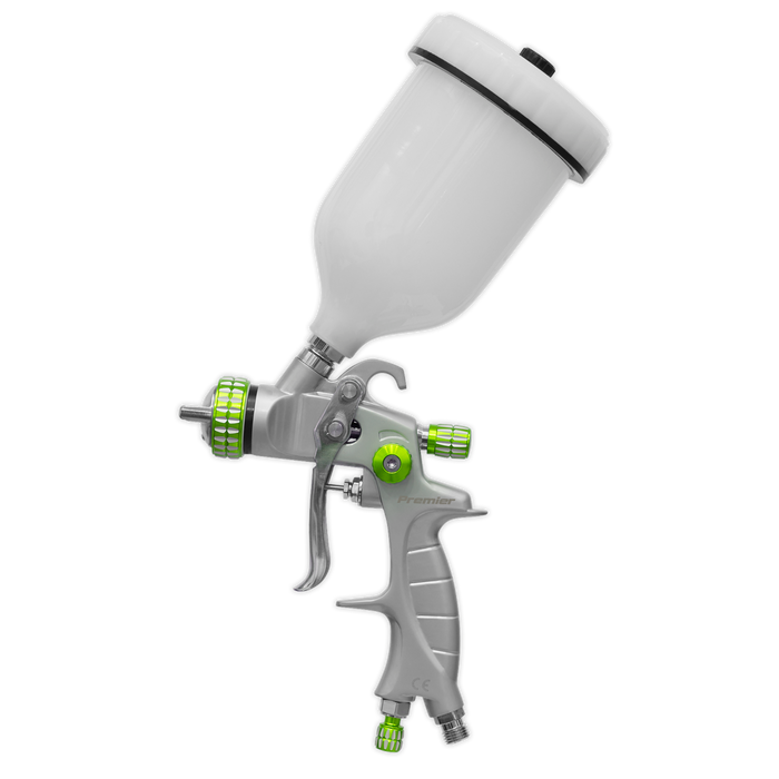 Premier Professional LVLP Gravity Feed Spray Gun 1.4mm Set-Up | LVLP01