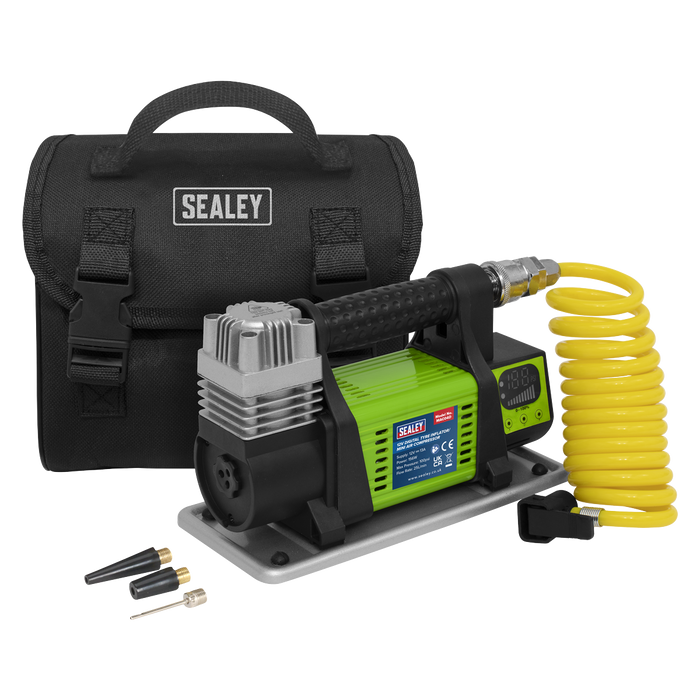 Digital Tyre Inflator/Mini Air Compressor 12V | MAC04D