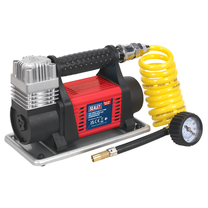 Heavy-Duty Tyre Inflator/Mini Air Compressor 12V | MAC04