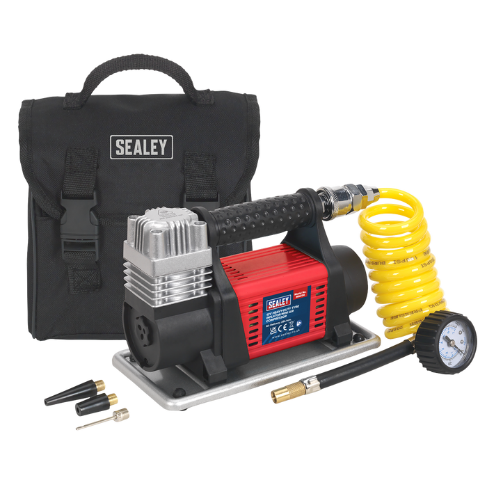 Heavy-Duty Tyre Inflator/Mini Air Compressor 12V | MAC04