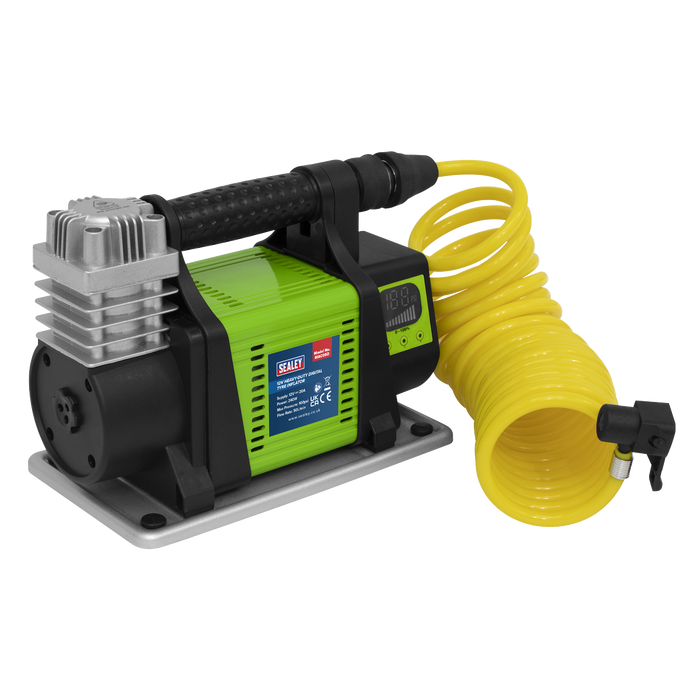 Heavy-Duty Digital Tyre Inflator 12V | MAC05D