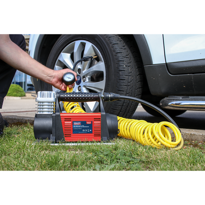 Heavy-Duty Tyre Inflator/Mini Air Compressor 12V | MAC06