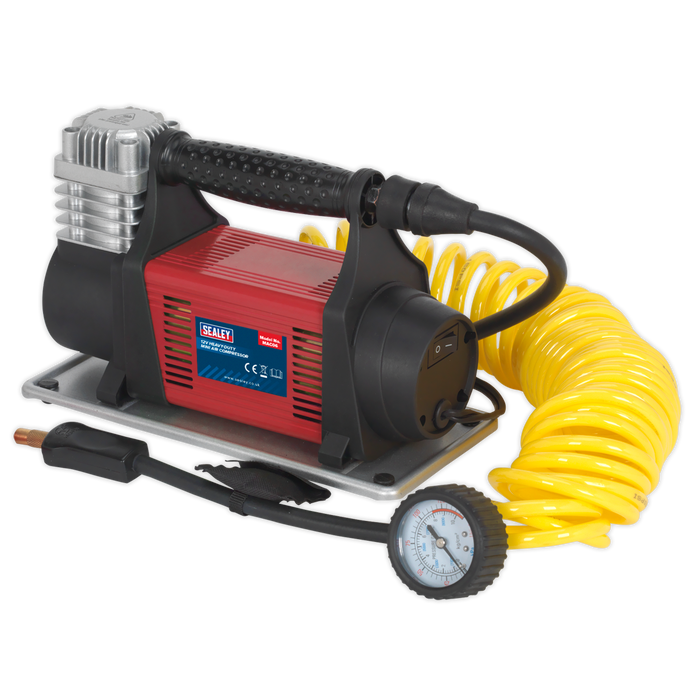 Heavy-Duty Tyre Inflator/Mini Air Compressor 12V | MAC06