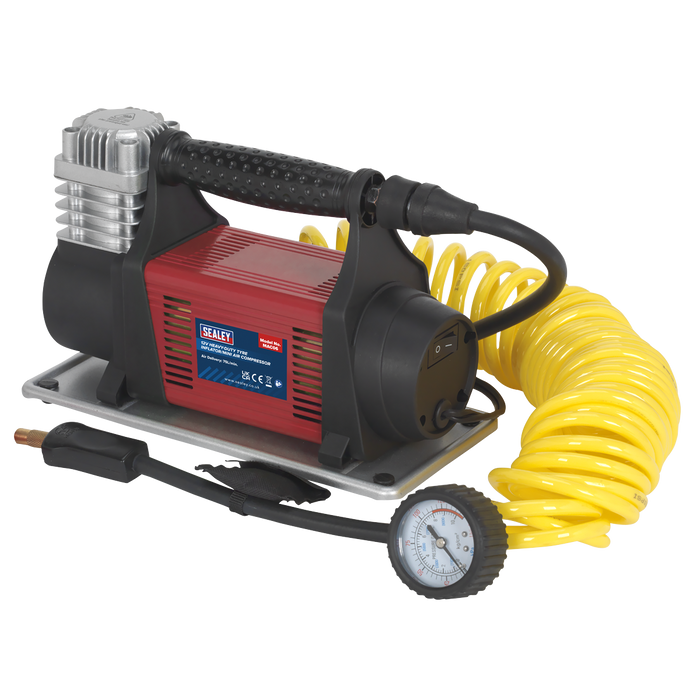 Heavy-Duty Tyre Inflator/Mini Air Compressor 12V | MAC06