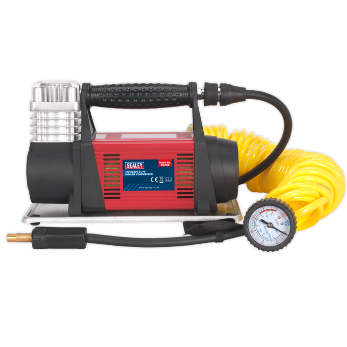 Heavy-Duty Tyre Inflator/Mini Air Compressor 12V | MAC06