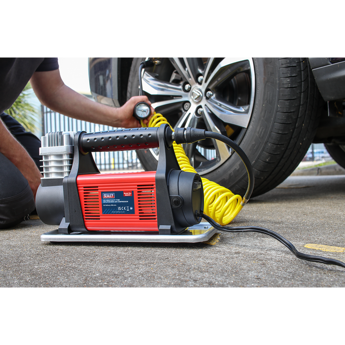 Heavy-Duty Tyre Inflator/Mini Air Compressor 12V | MAC07