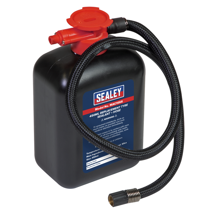 Replacement Tyre Sealant & Hose 450ml | MAC10SR