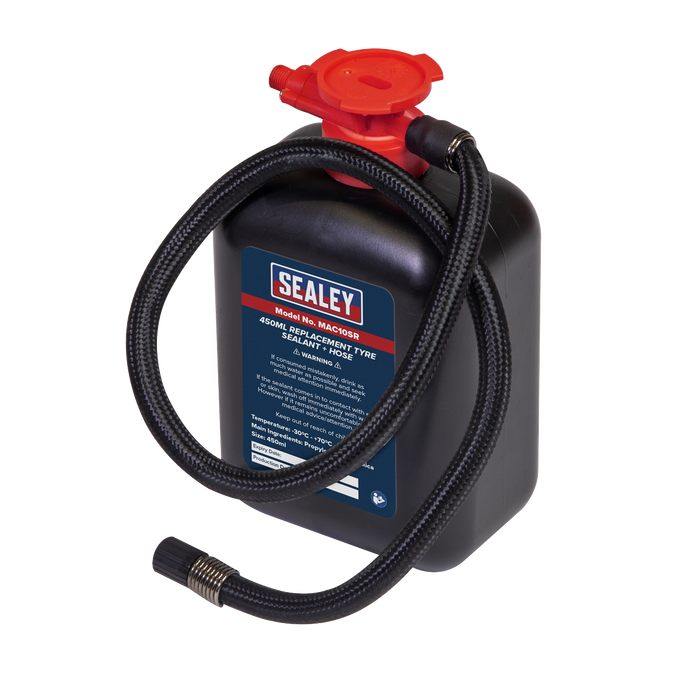 Replacement Tyre Sealant & Hose 450ml | MAC10SR