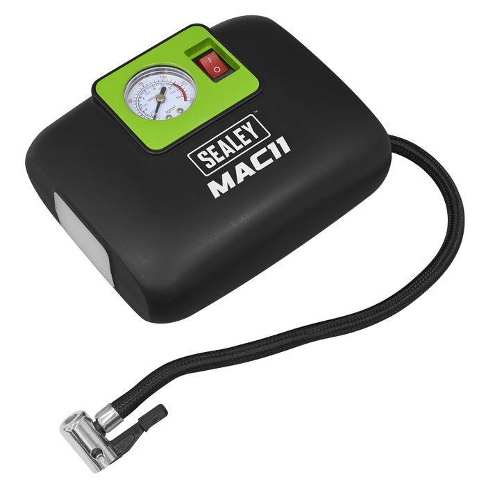 Tyre Inflator with Worklight 12V | MAC11