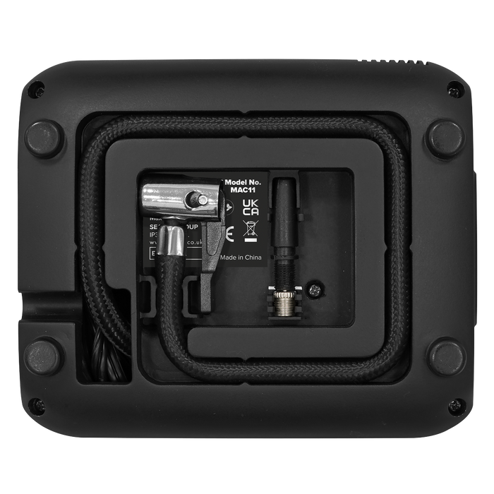 Tyre Inflator with Worklight 12V | MAC11