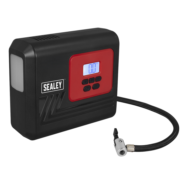 Tyre Inflator with Worklight 12V | MAC12D