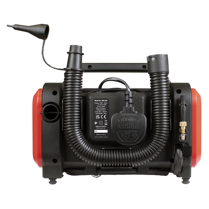 Tyre Inflator & High-Volume Air Pump 12V/230V AC | MAC13D