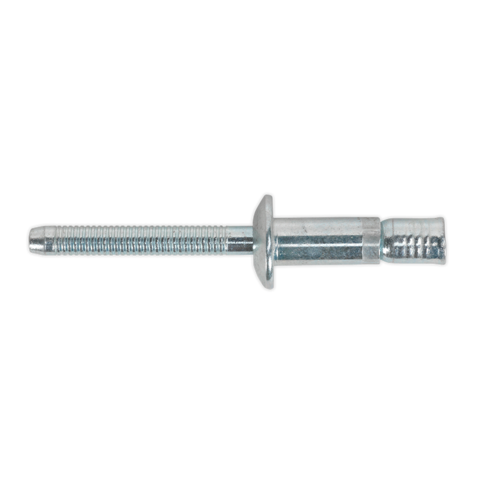 Zinc Plated Steel Structural Rivet 6.3 x 32mm - Pack of 100 | MB6332