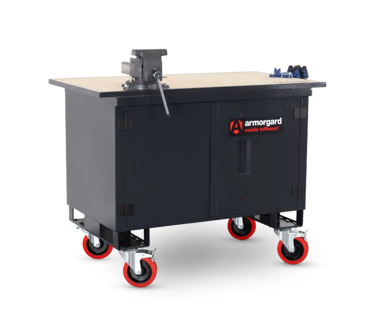 ArmorGard Mobile Tuffbench Universal Workbench & Cabinet | MBH