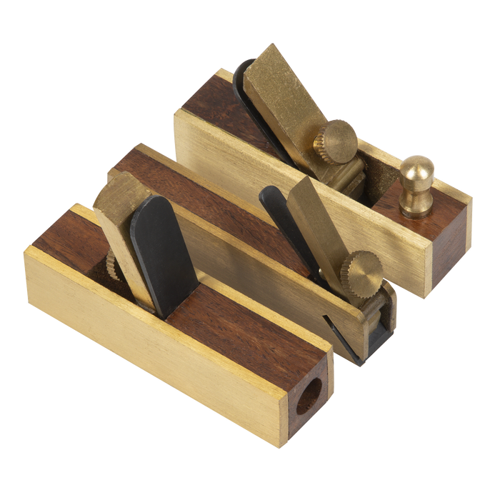 Mini Brass Plane Set 3pc | MBP03