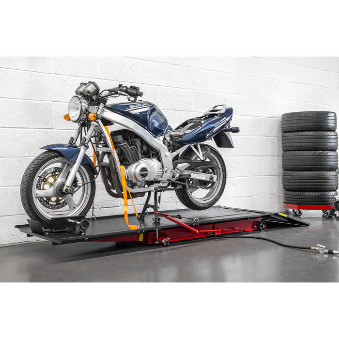 Air/Hydraulic Motorcycle Lift 454kg Capacity | MC401A