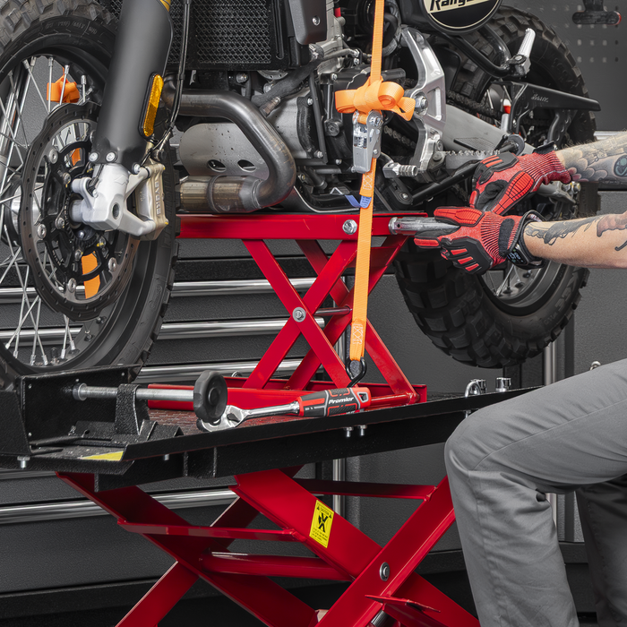Motorcycle Scissor Stand 450kg Capacity | MC5908