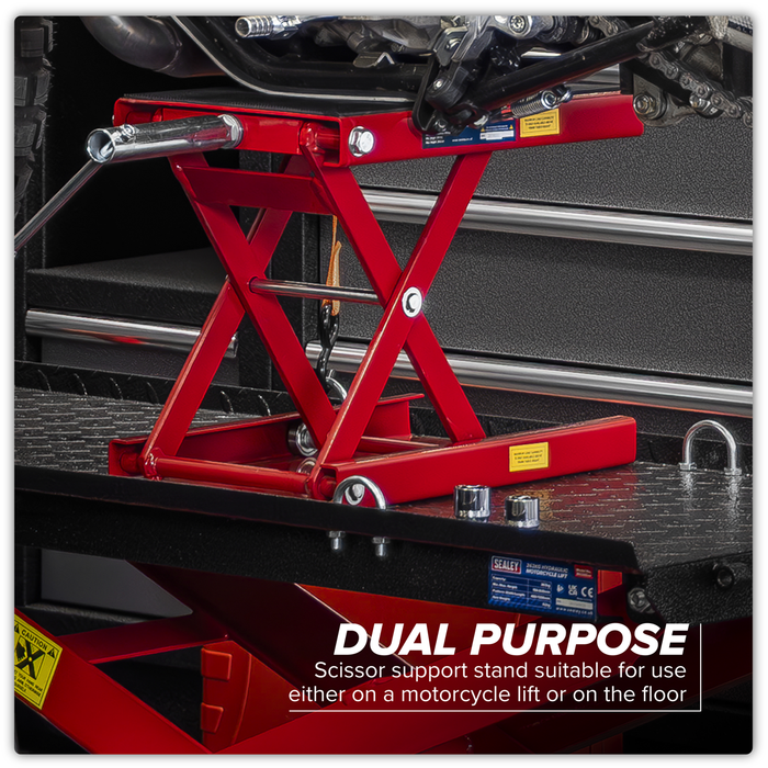 Motorcycle Scissor Stand 450kg Capacity | MC5908