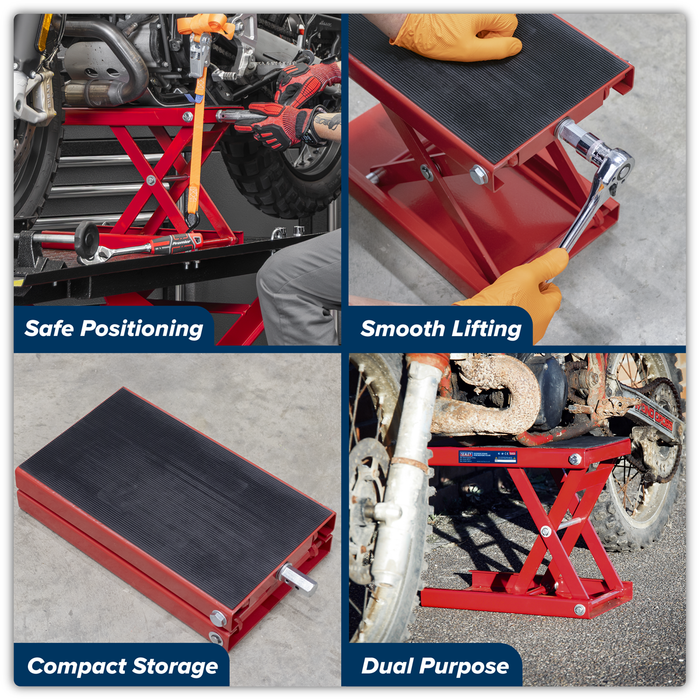 Motorcycle Scissor Stand 450kg Capacity | MC5908