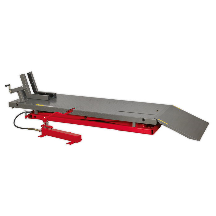 Heavy-Duty Air/Hydraulic Motorcycle Lift 680kg Capacity | MC680A