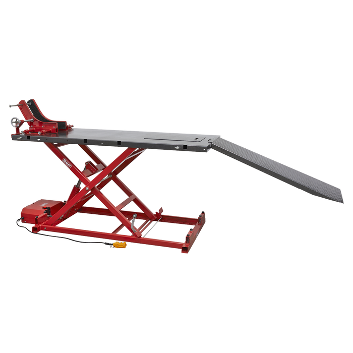 Heavy-Duty Electro/Hydraulic Motorcycle Lift 680kg Capacity | MC680E
