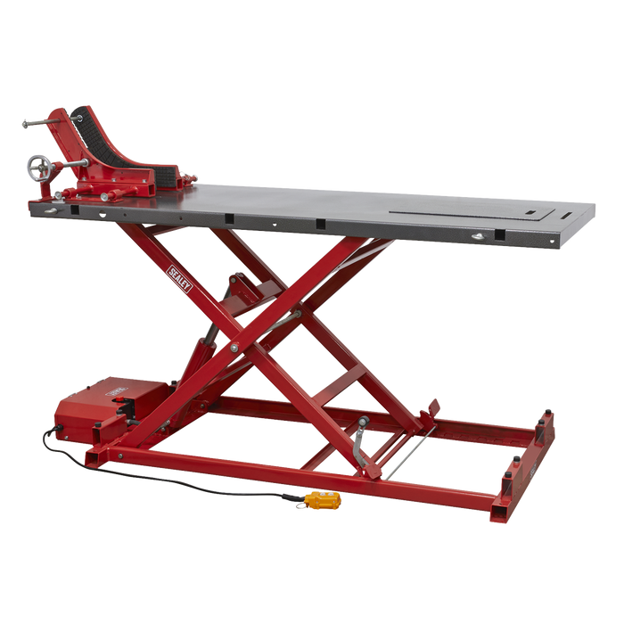 Heavy-Duty Electro/Hydraulic Motorcycle Lift 680kg Capacity | MC680E