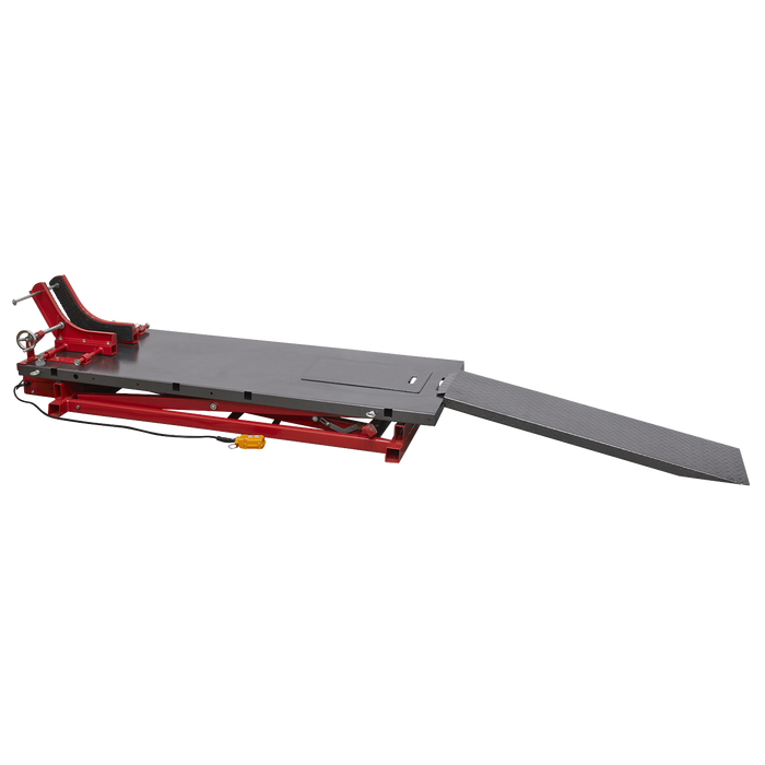 Heavy-Duty Electro/Hydraulic Motorcycle Lift 680kg Capacity | MC680E