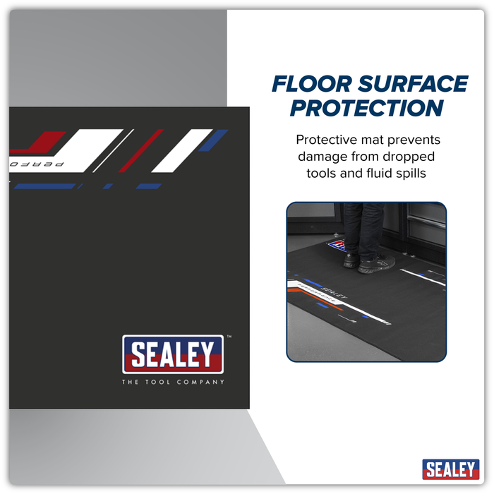 Motorcycle Garage Mat | MCGM01