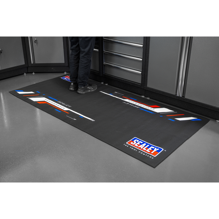 Motorcycle Garage Mat | MCGM01