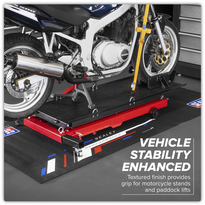 Motorcycle Garage Mat | MCGM01