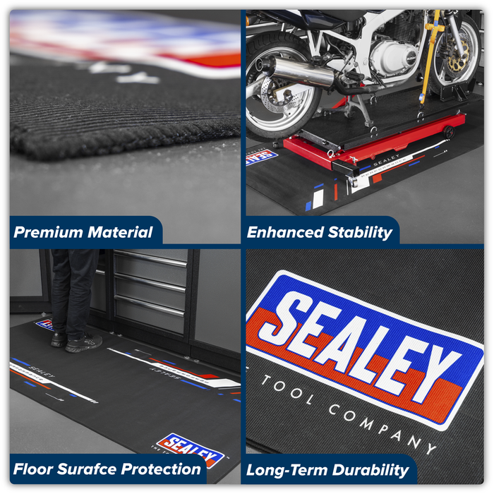 Motorcycle Garage Mat | MCGM01