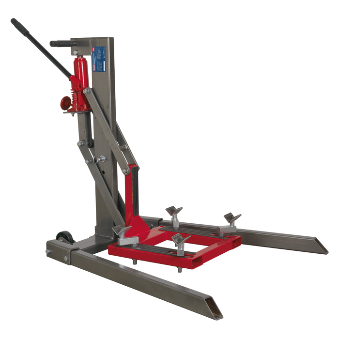 Single Post Hydraulic Portable Motorcycle Lift 450kg Capacity | MCL500