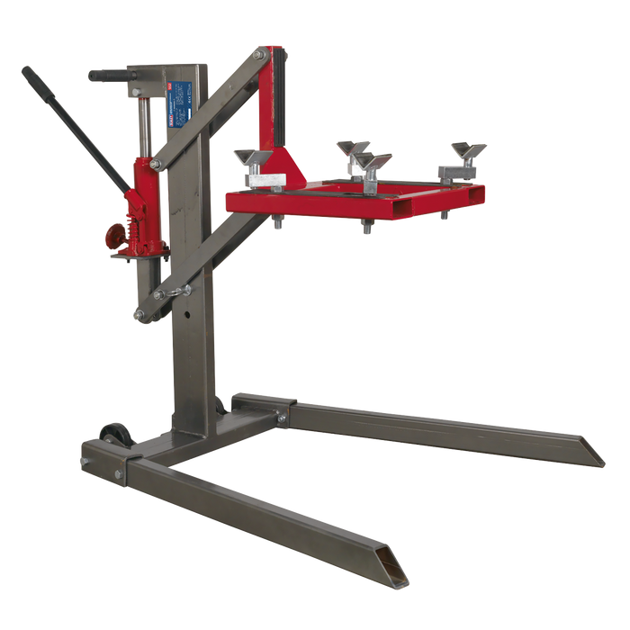 Single Post Hydraulic Portable Motorcycle Lift 450kg Capacity | MCL500