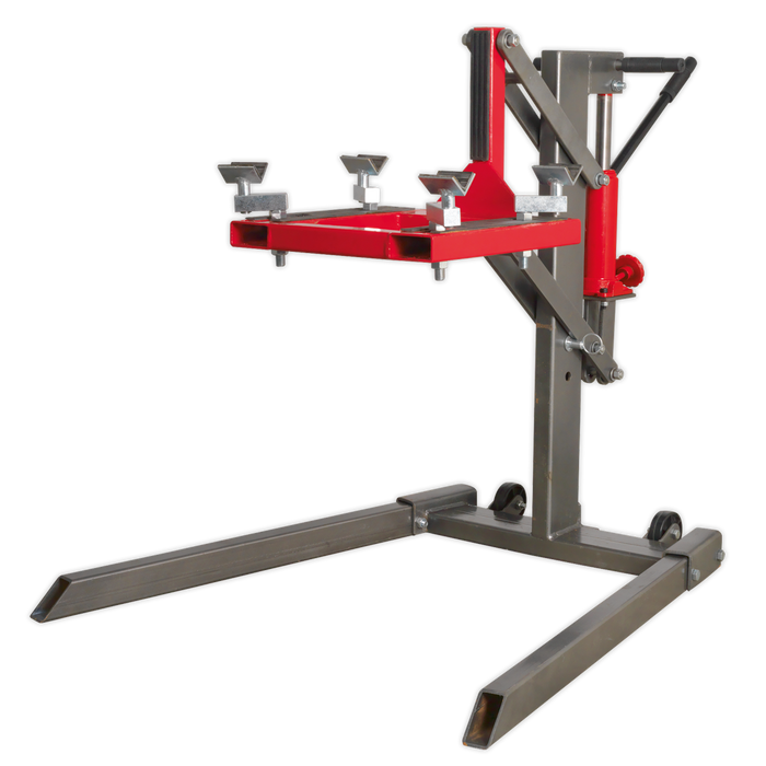 Single Post Hydraulic Portable Motorcycle Lift 450kg Capacity | MCL500