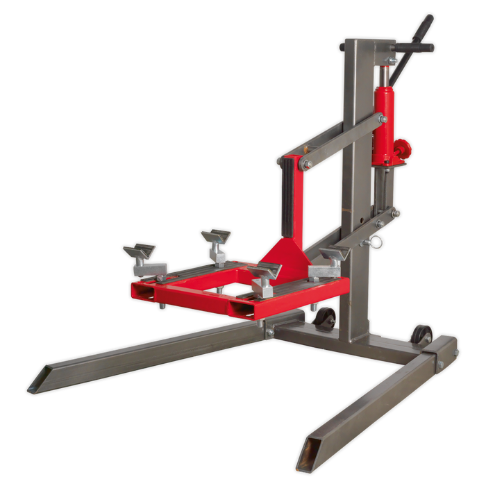 Single Post Hydraulic Portable Motorcycle Lift 450kg Capacity | MCL500