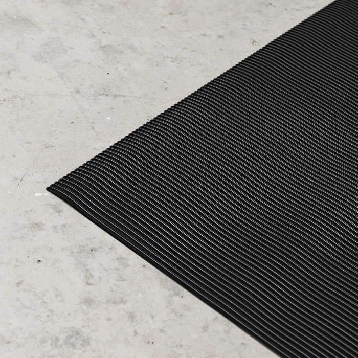 Ribbed Workshop Matting 1000 x 10000mm - Pack of 1 | MCR10100