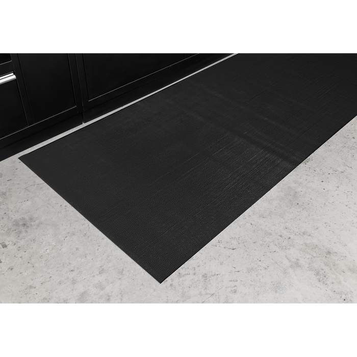 Ribbed Workshop Matting 1000 x 10000mm - Pack of 1 | MCR10100