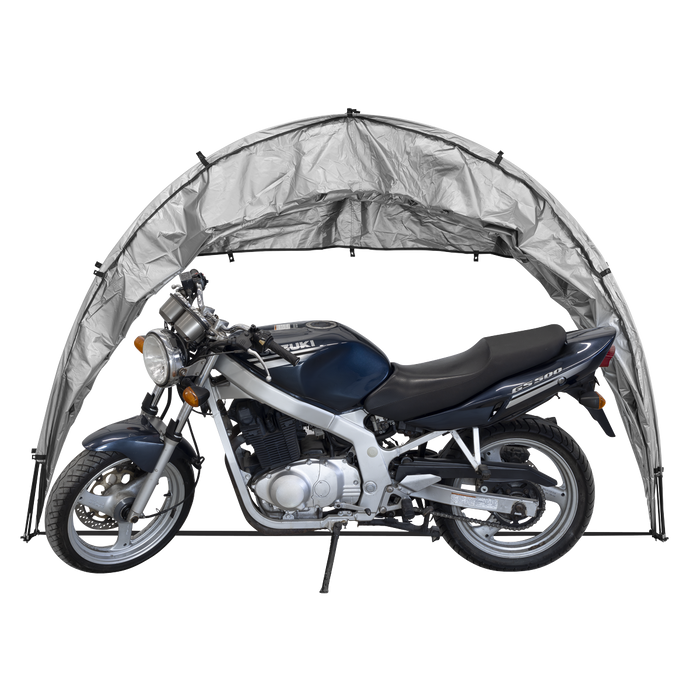 Wall Mounting Folding Motorcycle Shelter | MCTS