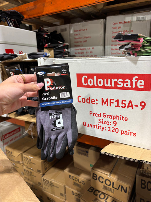 Predator by RON Graphite Lightweight Handling Glove | MF15A