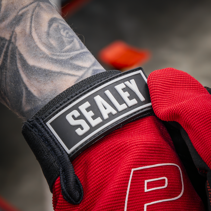 Premier Mechanic's Gloves Padded Palm - Large Pair | MG796L