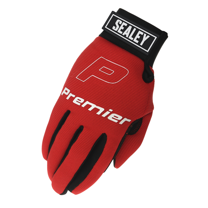 Premier Mechanic's Gloves Padded Palm - Large Pair | MG796L
