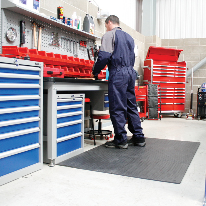 Interlocking EVA Foam Workshop Mat Set 1200 x 1800mm | MIC1218