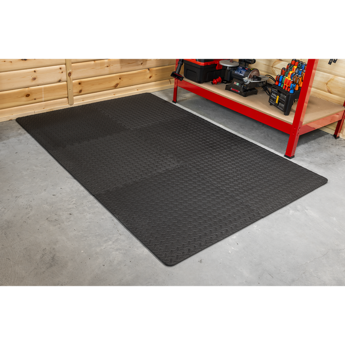 Interlocking EVA Foam Workshop Mat Set 1200 x 1800mm | MIC1218