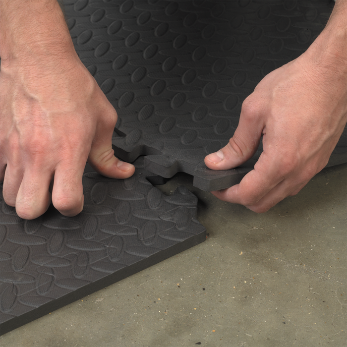 Interlocking EVA Foam Workshop Mat Set 1200 x 1800mm | MIC1218