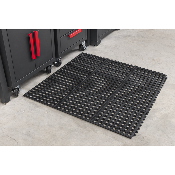 Interlocking Anti-Fatigue Matting 920 x 920mm | MIC9292