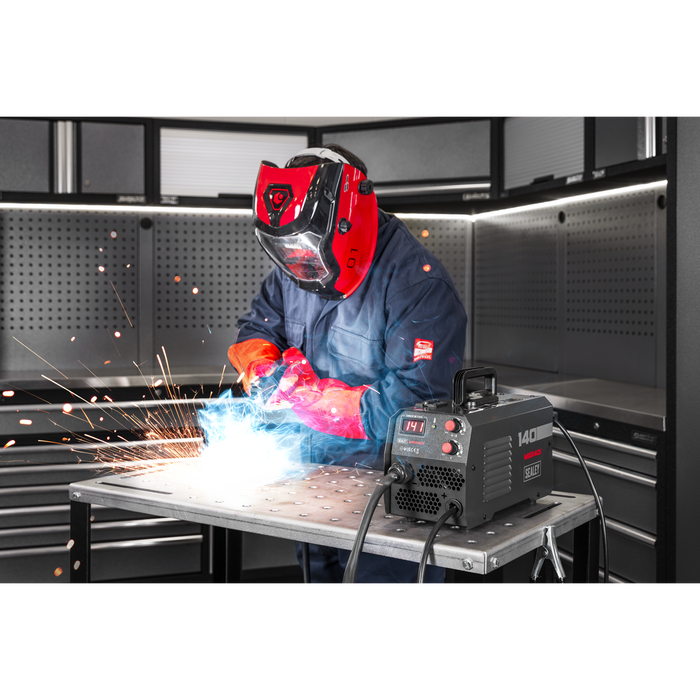Flux Cored Gasless MIG Inverter Welder 140A | MIG140i