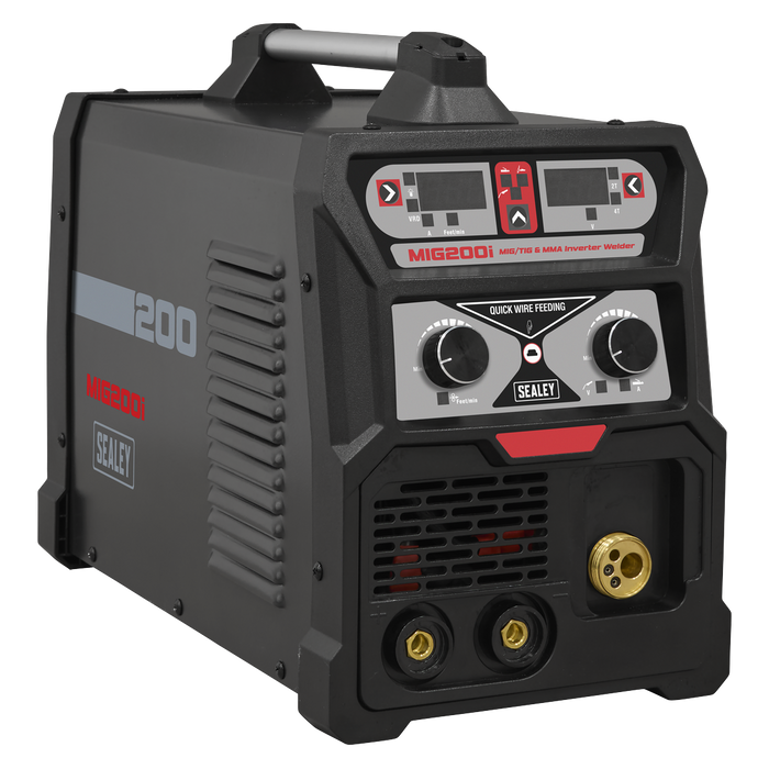 MIG/TIG & MMA (ARC/STICK) Inverter Welder 200A | MIG200i